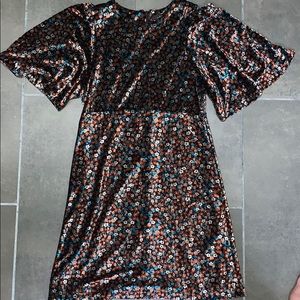 Velvet Flower dress (2nd pic to see actual color)